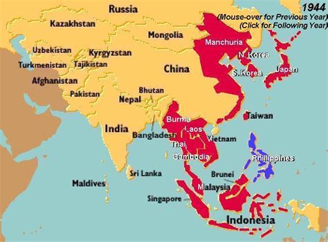 Image result for Asia Map WW2