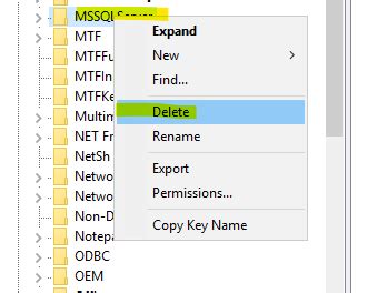 Image result for Remove SQL Server 2019