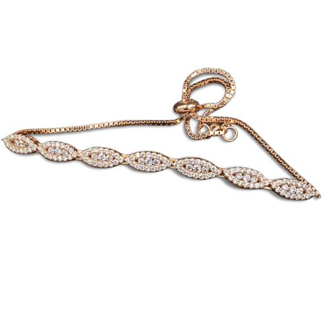 92.5 Sterling Silver Bracelet Sparkling Eyes Slider Bracelet – Jauhri