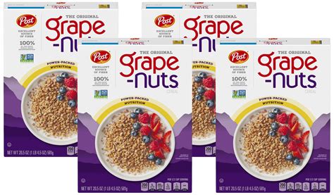 Snapklik.com : Grape-Nuts Original Cereal, Crunchy Whole Grain Wheat ...
