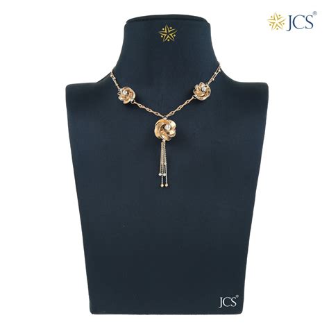 Gold Necklace For women | JCS Jewel Creations – JCS JEWEL CREATIONS
