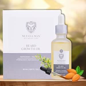 Buy Mufasa Man Beard Nourishing Oil 50 ML | Natural Cold-pressed ...