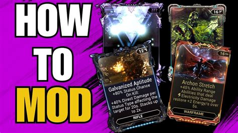 Image result for Warframe Mod Screen