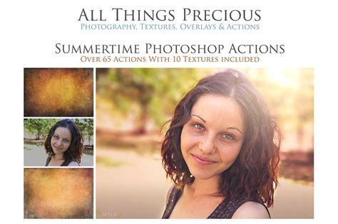 40 PHOTOSHOP ACTIONS, 8 Fine Art TEXTURES. 4 Gold Dust Overlays. Rich ...
