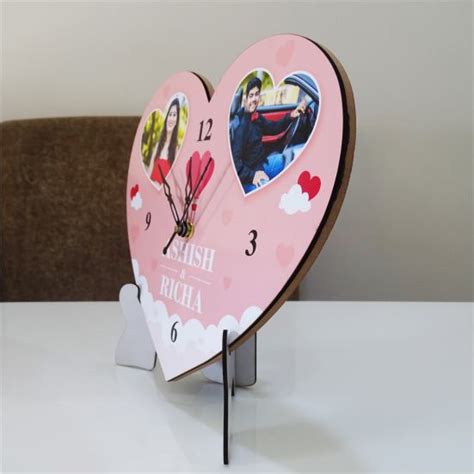 Heart Table Clock - The Perfect Gift | Free Shipping all over India ...