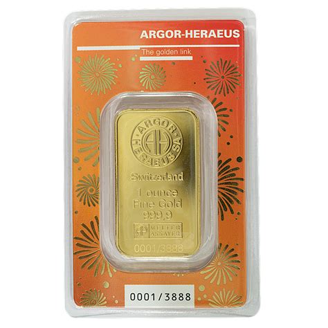 Buy 2021 1 oz Argor-Heraeus Lunar Year of the Ox Gold Bullion Bar