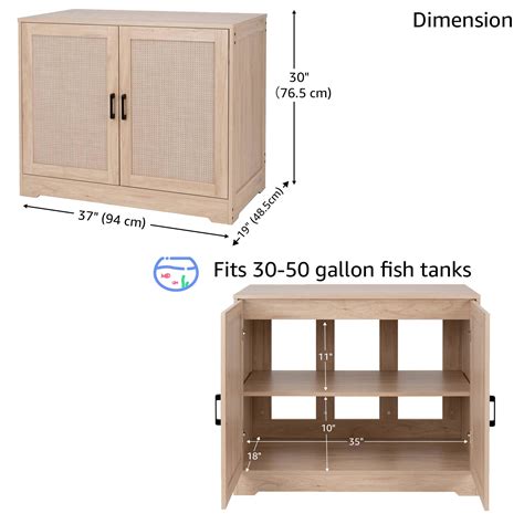 Snapklik.com : Unipaws 30-50 Gallon Aquarium Stand, Fish Tank Stand