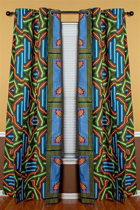 african curtains for living room