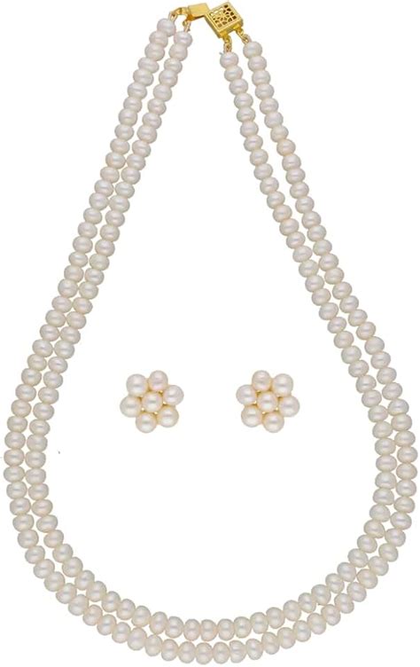Amazon.in: Pearl - Pearl Jewellery: Jewellery