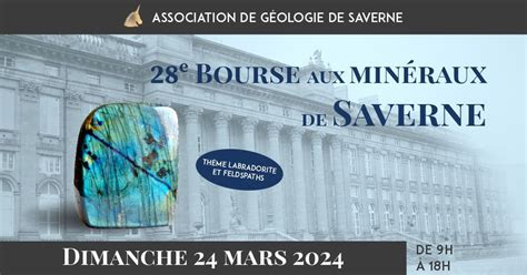 Bourse aux minéraux de Saverne, Cosec Dragon Saverne, Mutzig, 24 March ...