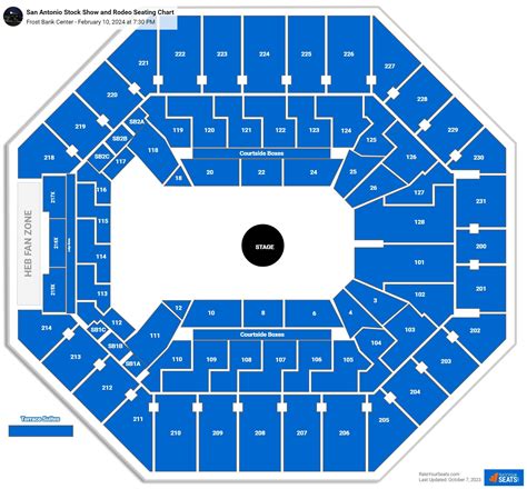 Frost Bank Center Concert Seating Chart - RateYourSeats.com