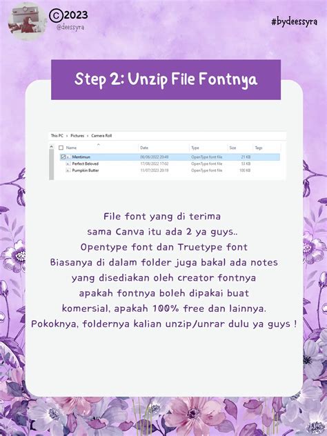 TUTORIAL MUDAH UPLOAD FONT SENDIRI KE DALAM CANVA | Galeri diposting ...