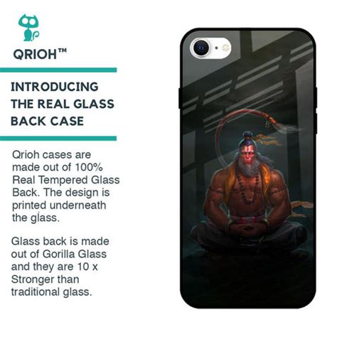 Lord Hanuman Animated iPhone SE 2022 Glass Back Cover - Flat 35% Off On ...