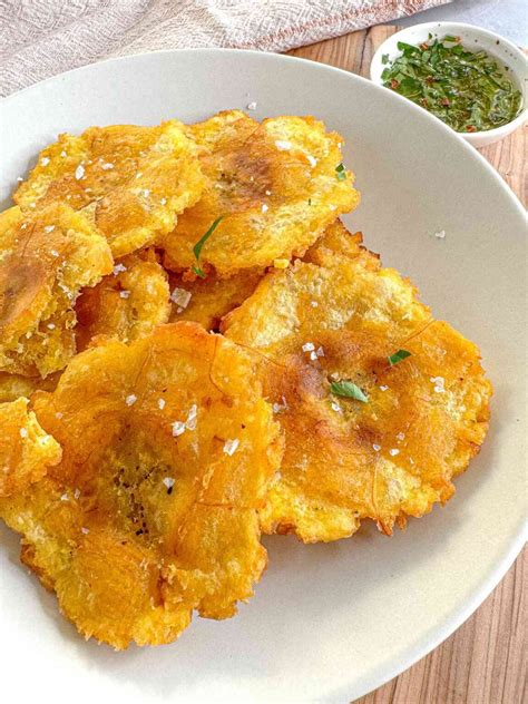 Crispy Fried Patacones Made With Green Plantains | Cocina Republic