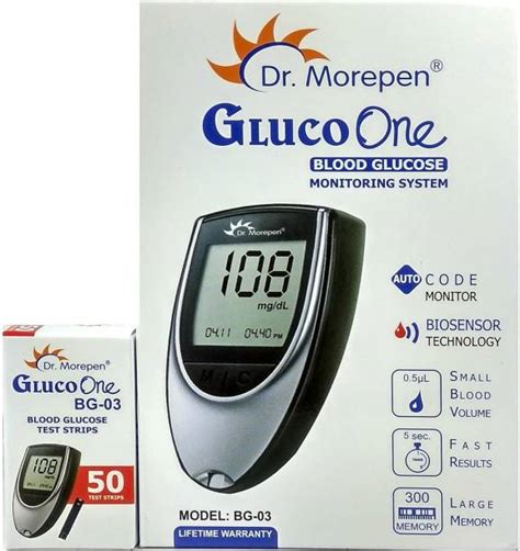 Dr Morepen Glucometer - Buy Dr Morepen Glucometer online at Best Prices ...