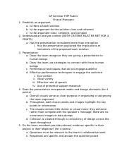 Image result for AP Seminar TMP Example