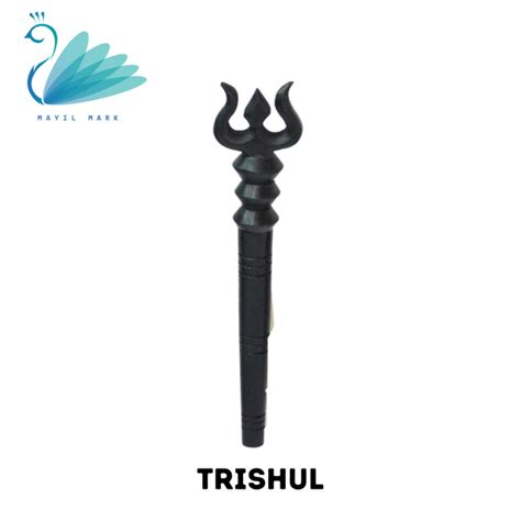 Black Ebony Karungali Trishul/Thirisoolam Online at Mayura spiritual ...