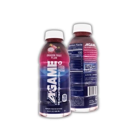 A-GAMETHEULTIMATEINHYDRATION A-GAME Sports Drink, Dragon Fruit Plum ...