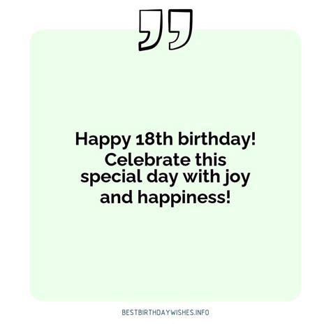 440+ Inspiring Quotes for the Best 18th Birthday Wishes