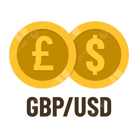Gbp Usd PNG, Vector, PSD, and Clipart With Transparent Background for Free Download | Pngtree