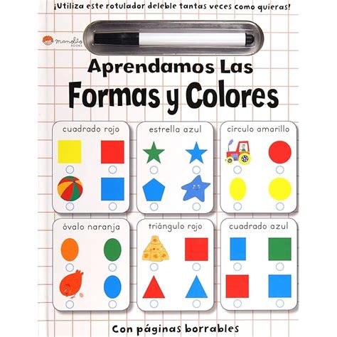 Buy Aprendamos formas colores. Borrar Y Escribir. Edic. ilustrado ...