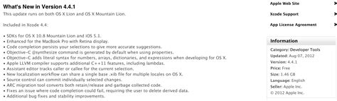 Xcode 4 的图像结果