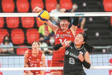中国女排3:0完胜韩国队 夺得女排亚洲杯“开门红” 《来宾日报》多媒体数字报
