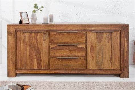 Aasliya™ Sheesham Solid Wood Sideboard Cabinet for Kitchen | Sheesham ...
