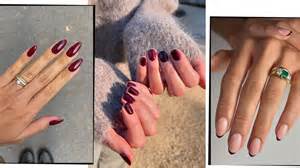 A Burgundy Manicure Is The Chicest Way To Upgrade Your Festive Nails ...
