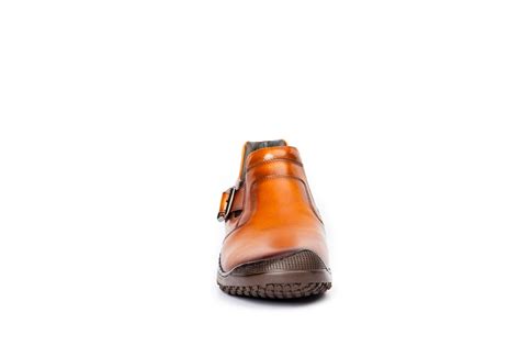 Roadster Cognac Leather Slip-Ons | Pierre Cardin