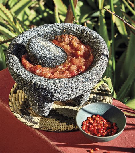 Salsa de Molcajete with Chiltepins - Phoenix Home & Garden