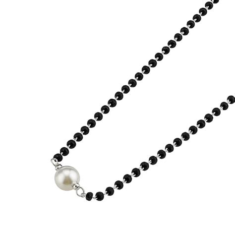 Handmade Silver Mangalsutra by House of Aadyaa | Authentic 92.5 Jewelry