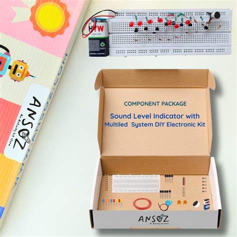 Audio Level Indicator Kit – Build with Sound Sensor DIY – Ansoz