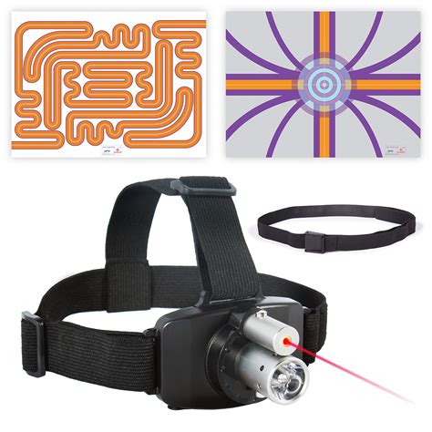 Buy SenMoCOR LED Laser Headlamp System with 2 Targets/Mazes for Sensory ...