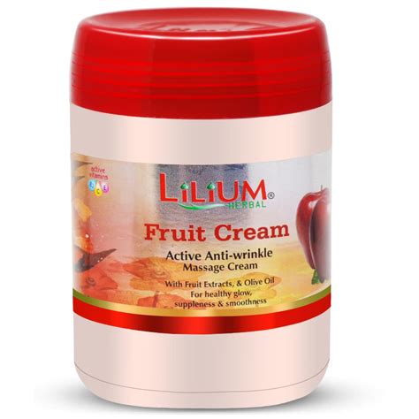 Lilium Fruit Active and Anti-Wrinkle Massage Cream (900 g) : Amazon.in ...