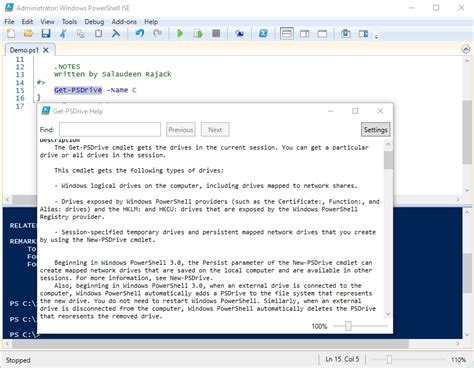 PowerShell Help Command 的图像结果