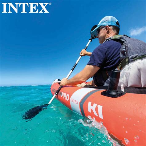 Intex Explorer K2 Kayak, 2-Person Inflatable Kayak Set with Aluminum ...