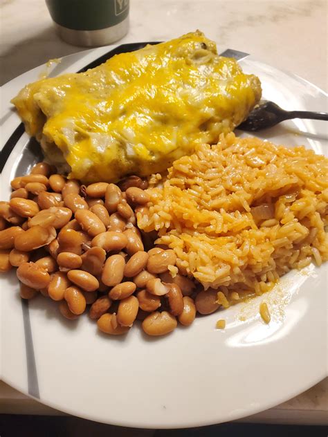 Enchiladas With Rice And Beans