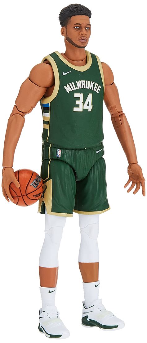 Amazon.com: Hasbro Starting Lineup Giannis Antetokounmpo (Milwaukee ...