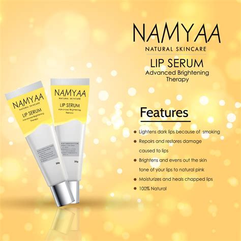 Lip Serum for Soft, Plump and Pink Lips – Namyaa Care