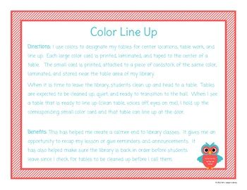 Image result for Color Table Card