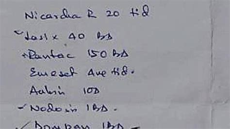 Write prescription in clear, capital letters: Jharkhand govt to doctors ...