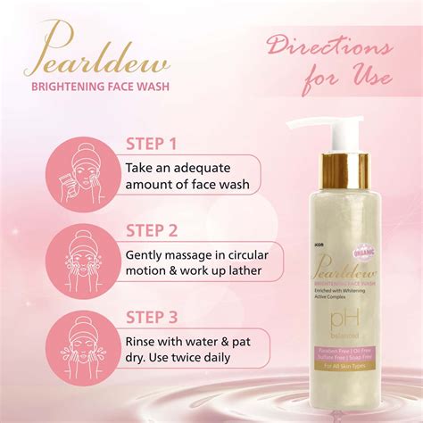 Buy PEARLDEW BRIGHTENING FACE WASH 100 ML|WITH LICORICE, ALOE VERA ...