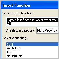 Image result for Excel 2007 Functions