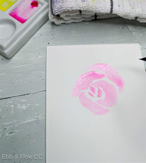 Watercolor Rose Tutorial: The Easy Way to Paint Roses - EbbandFlowCC