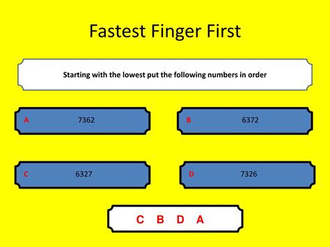 Fastest Finger First Rules 的图像结果