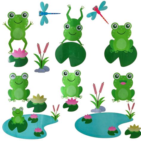 Frog Eating Fly Clipart