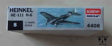 Heinkel He-111 H-6, WW II 50 Anniversary Collection - 8, Academy ...