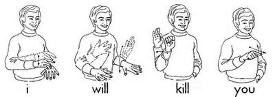 Image result for Dead Sign Language