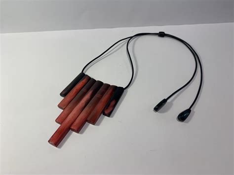 Колье из рога, роговые украшения, колье из натурального рога, ожерелье ...